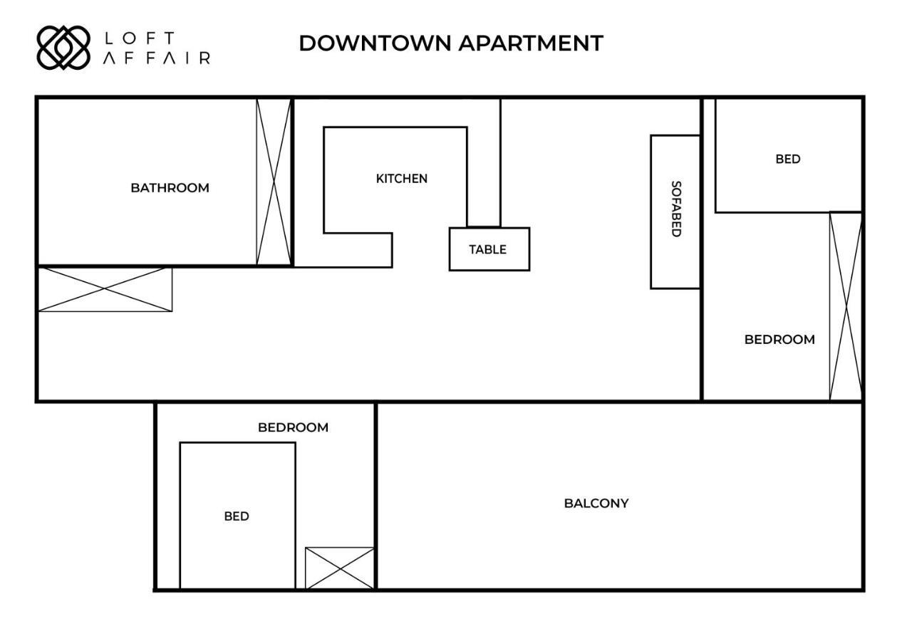 Downtown Apartment - Loftaffair Cracovia Esterno foto